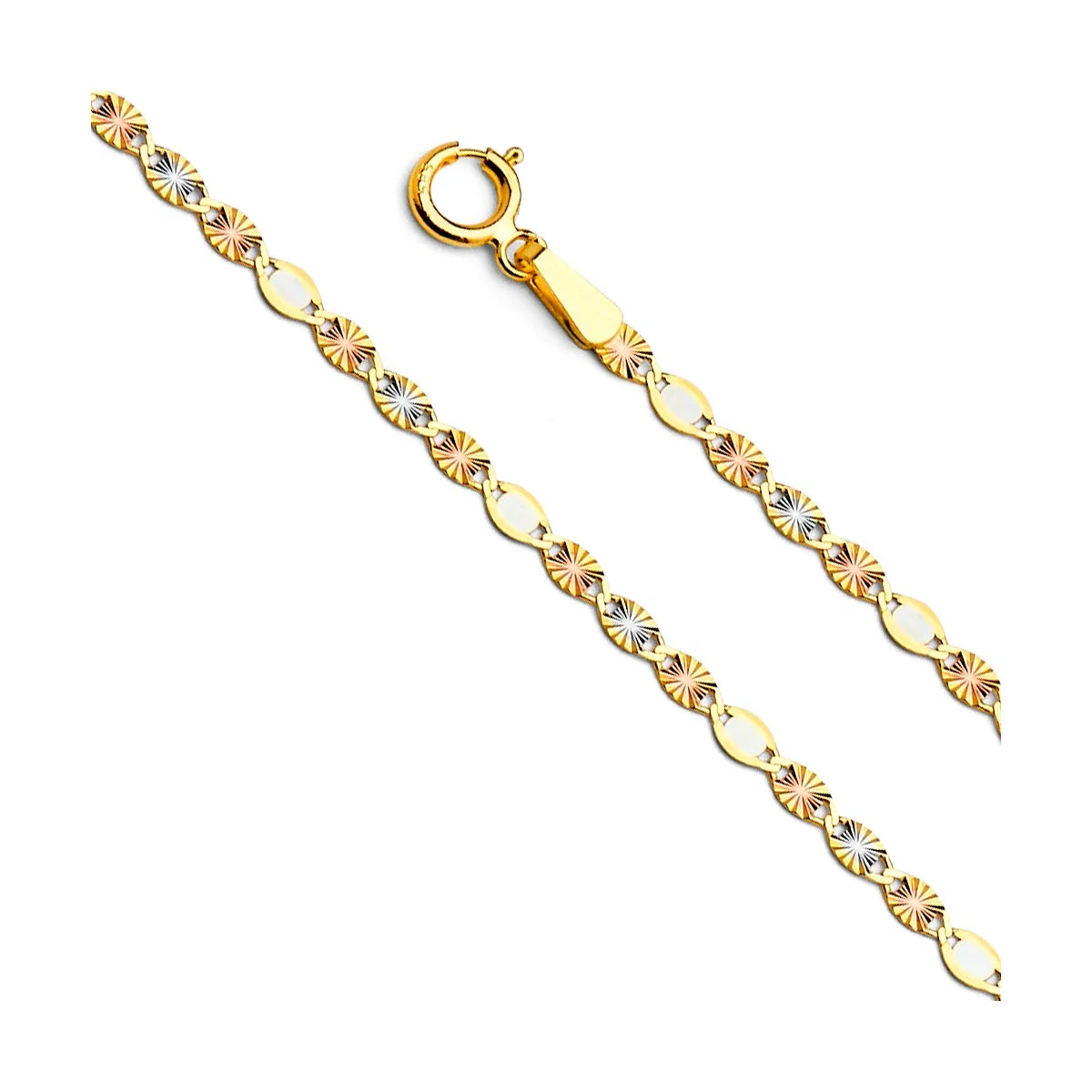 Choosing the Right Tri-Color Gold Chain Necklace