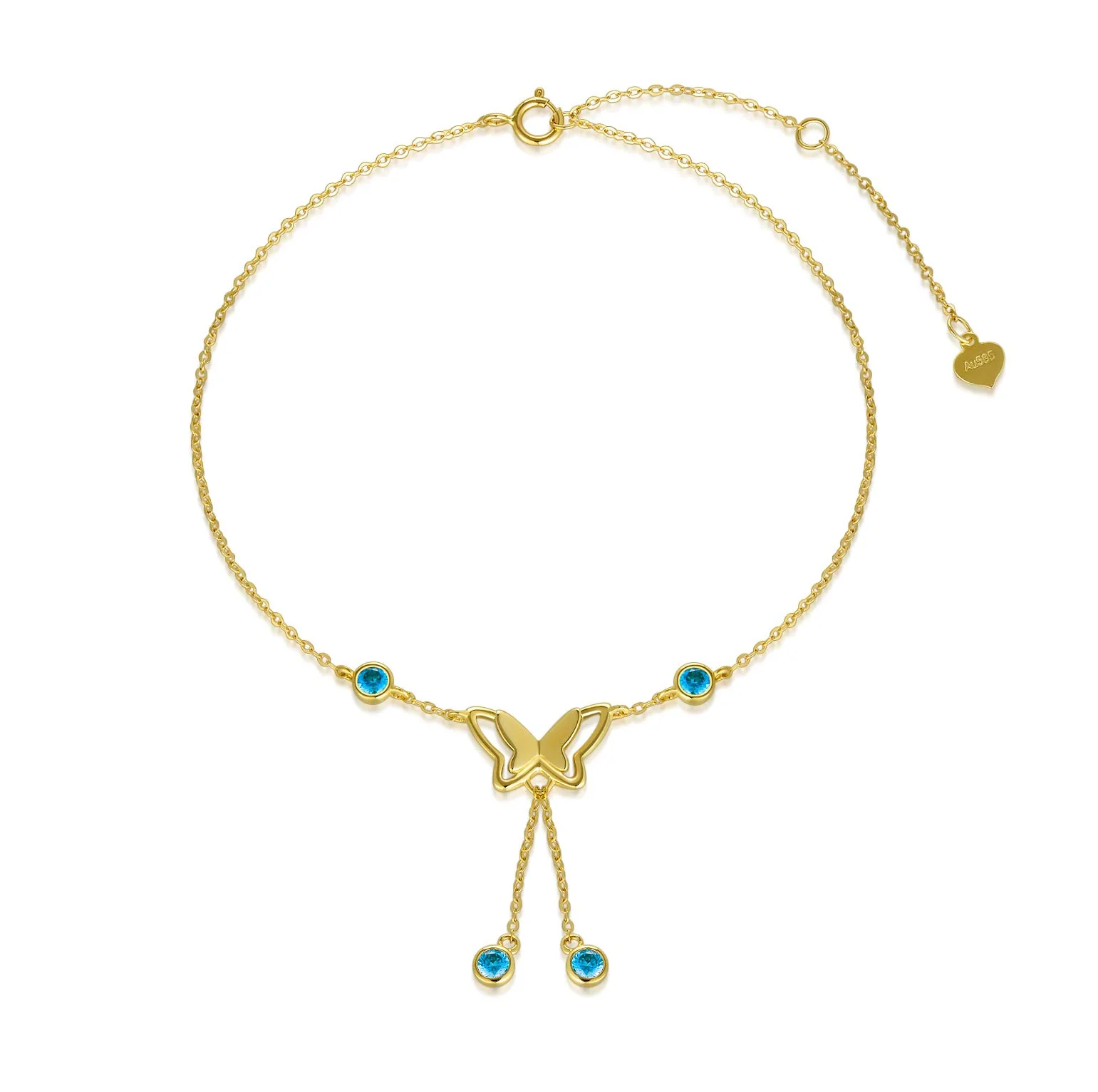 Choosing the Right Anklet: A Guide to SISGEM Gold Butterfly Anklet