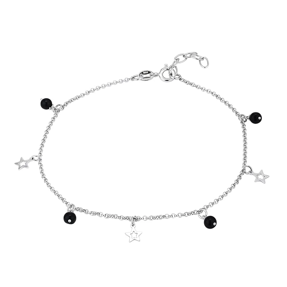 Choosing the Right Anklet: A Guide to Vanbelle’s Sterling Silver and Black Onyx Style