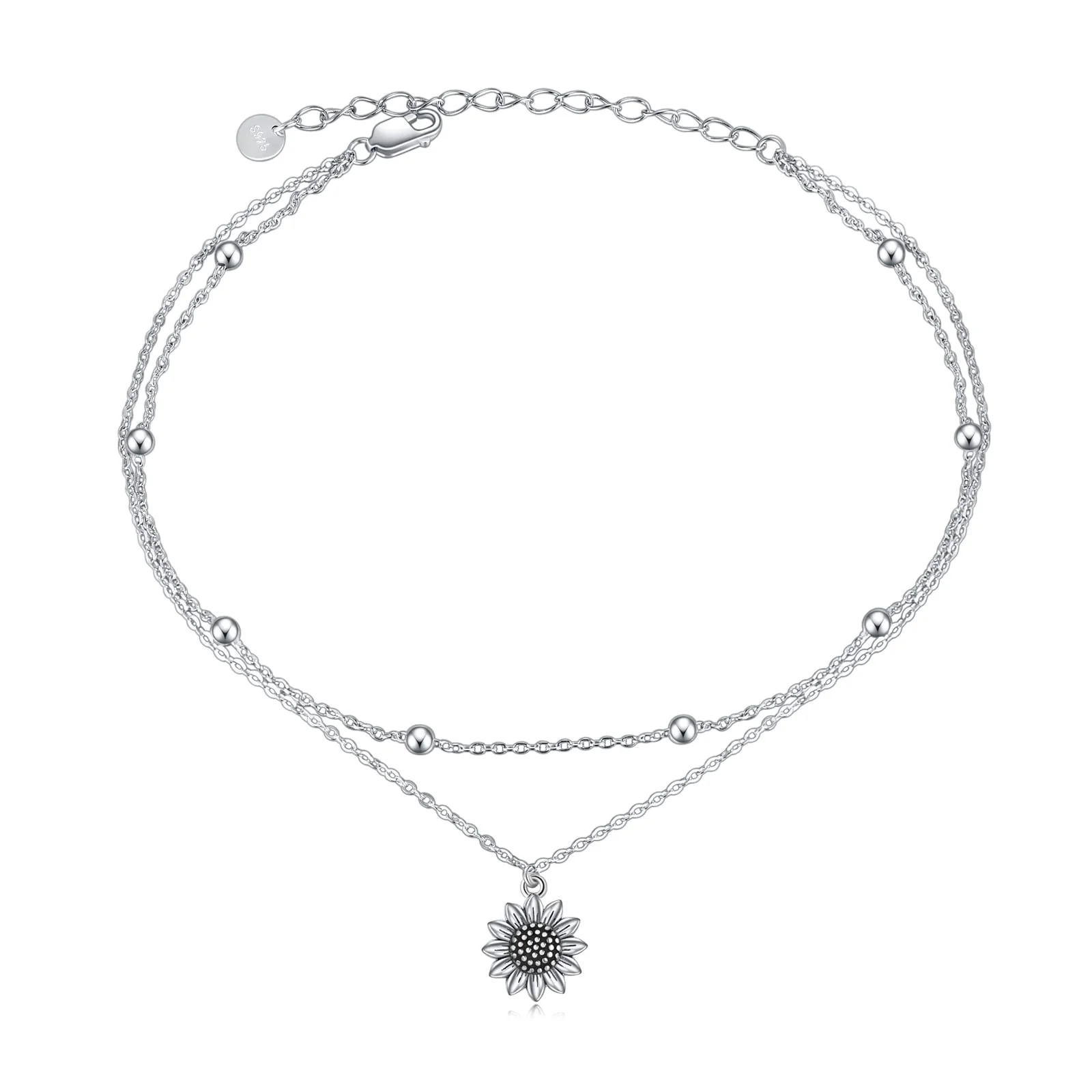 Choosing the Right Anklet: A Guide to POPLYKE’s 925 Sterling Silver Double Layered Chain