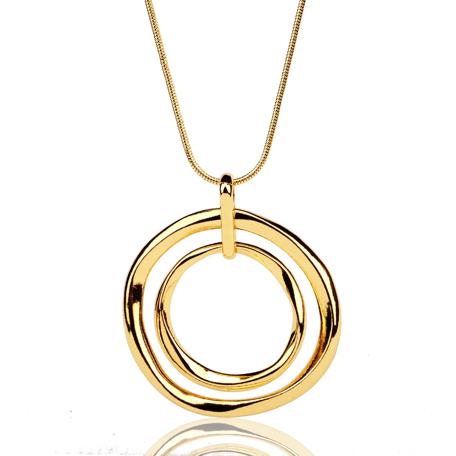 Choosing the Right Silver and Gold Double Circle Necklace