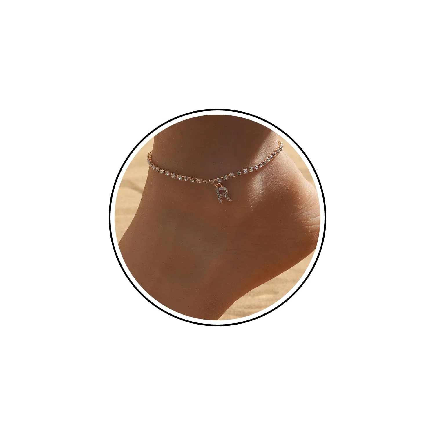 Choosing the Right Ankle Bracelet: A Guide to Initial Ankle Chains