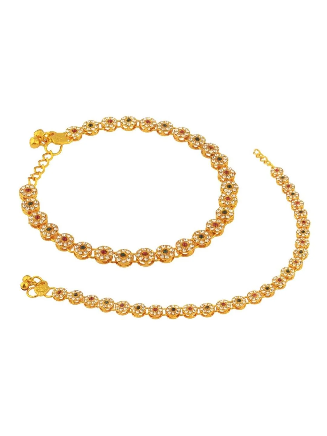 Choosing the Right Anklet: Efulgenz Floral CZ Crystal Anklet Sets