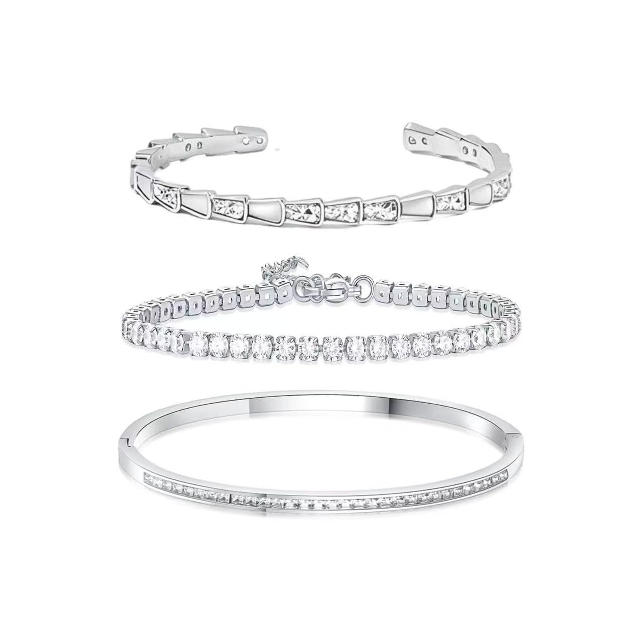 Choosing the Right Bangle Bracelet: A Guide to Stainless Steel Zirconia Sets