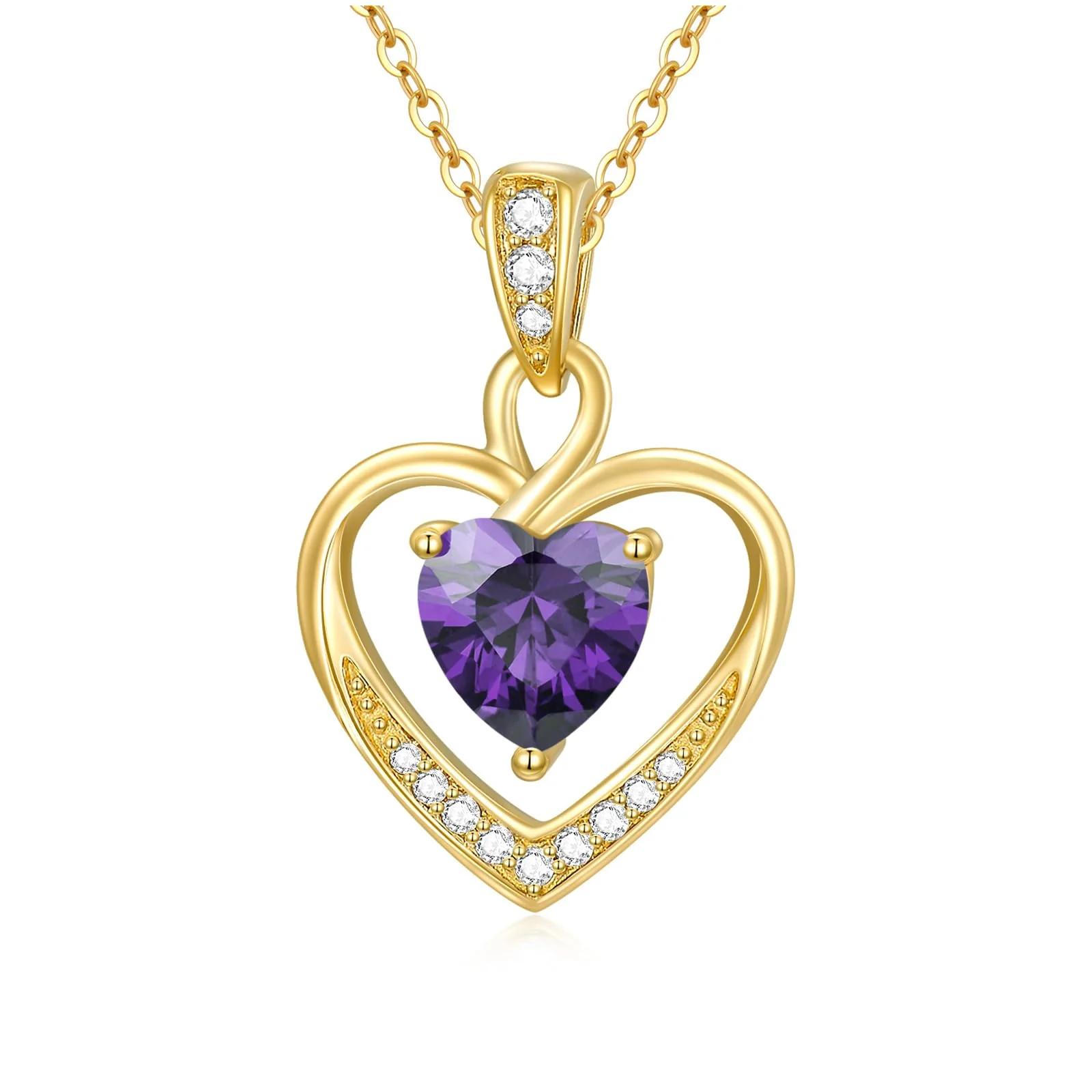 Choosing the Right Birthstone Heart Necklace