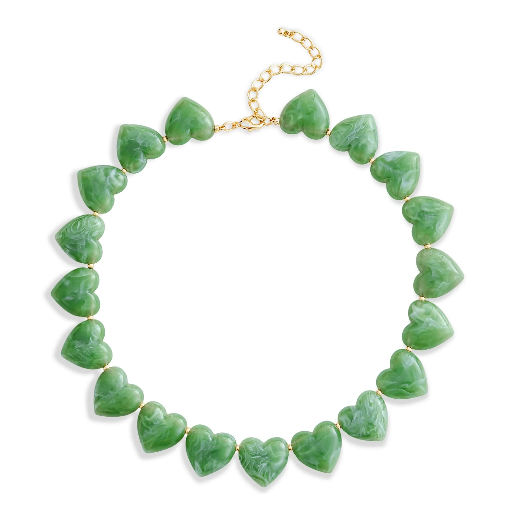 Choosing the Right Green Heart Statement Necklace for You
