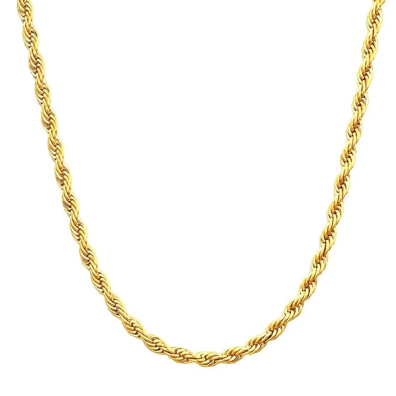 Choosing the Right Jewelry: A Guide to Selecting a Solid Gold Twisted Rope Chain Necklace