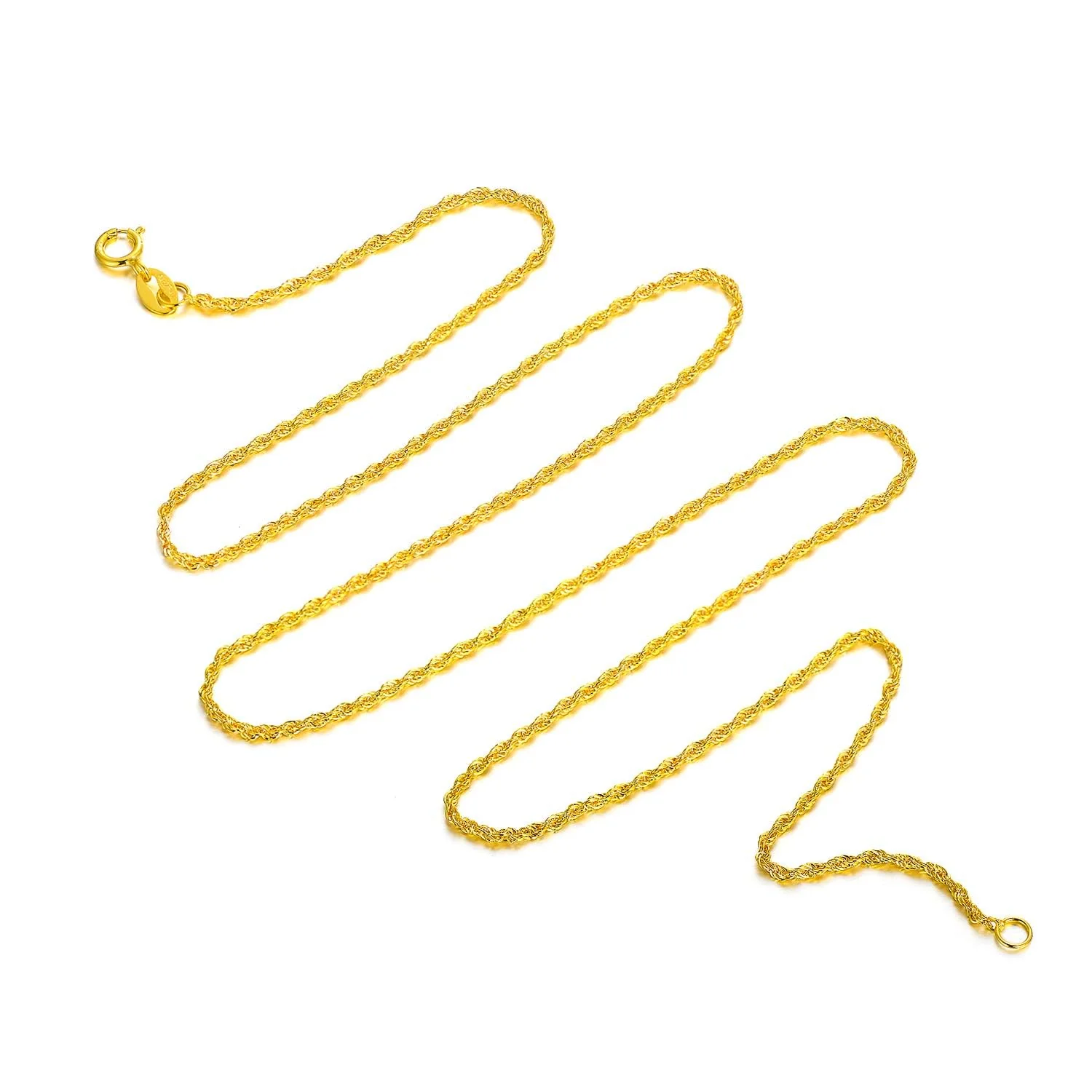 Choosing the Right 18K Gold Rope Chain Necklace