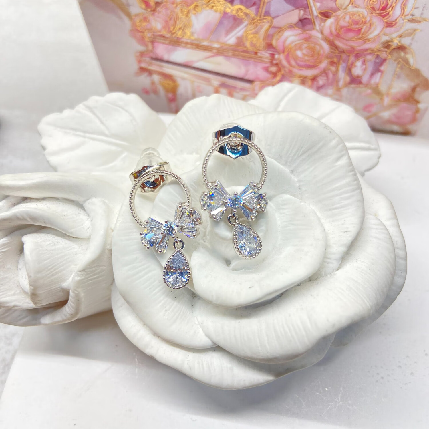 Whispering Charm Earrings - Delicate Pearl-like Drops for Everyday Chic
